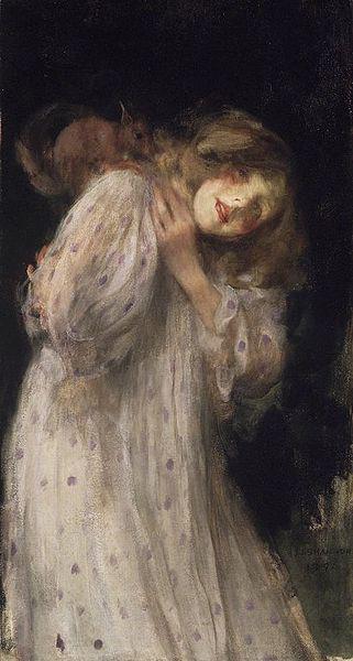 James Jebusa Shannon The Squirrel oil painting image